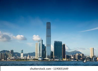 city haubor blue sky - Shutterstock ID 1190051449