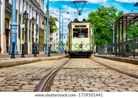 City Historic Tram Line, Breslau, Poland