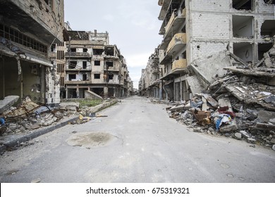 City Of Homs In Syria