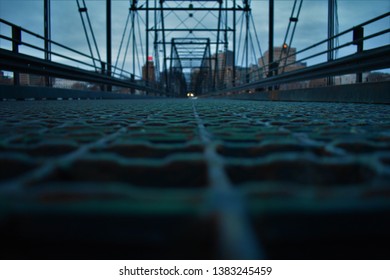 City Island Harrisburg PA, Walking Bridge