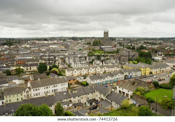 City Kilkenny Ireland View Above Stock Photo (Edit Now) 74413726