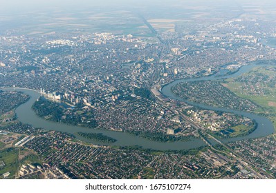 City Krasnodar And Kuban River, Russia