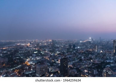 city lights abstract circular bokeh on blue background - Powered by Shutterstock