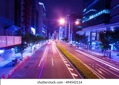 City Lights In Tokyo