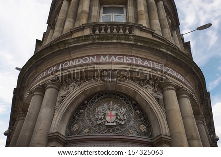 City of London Magistrates court building
