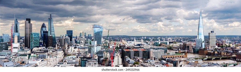 Панорама Лондонского Сити