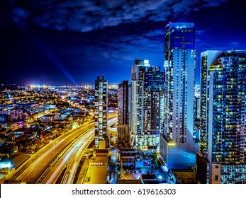 City Of Melbourne At Night