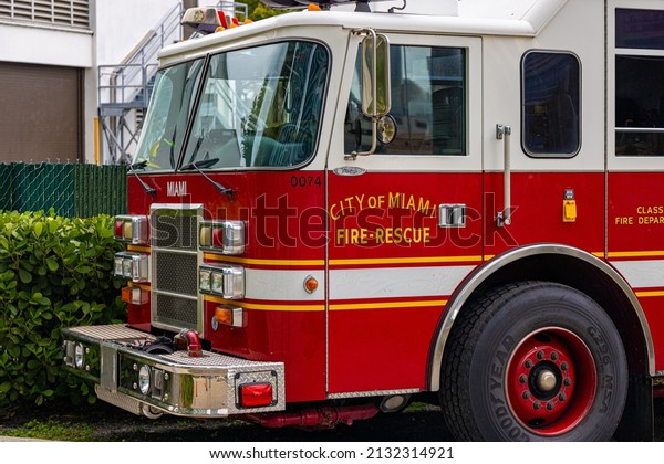 City of Miami Fire Rescue - MIAMI, USA - FEBRUARY\
14, 2022