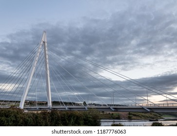 City Of Sunderland’s New Bridge, The Northern Spire Opened In 2018