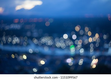 City Night Light Bokeh 