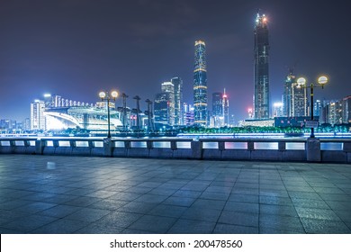 City Night View Of Guangzhou
