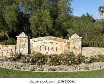 City of Ojai sign