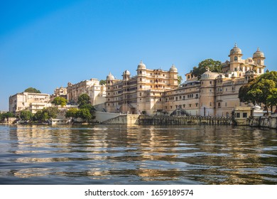city palace in udaipur, rajasthan, india