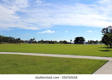 City Park In Miami, Florida, USA