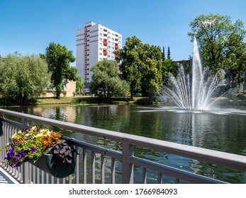 City park Suhl in Thuringia in Germany - Shutterstock ID 1766984093