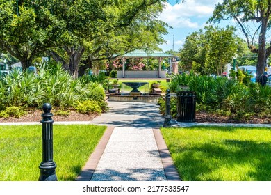A city park in Summerville, South Carolina. - Shutterstock ID 2177533547