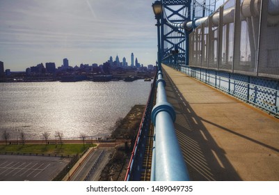 City Of Philadelphia From The Ben Franklin Bridge