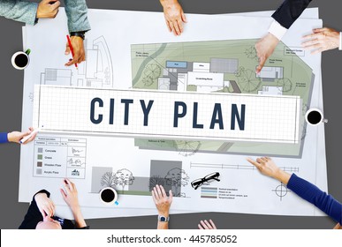 City Plan Municipality Community Town Management Concept