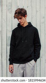 guy wearing a hoodie