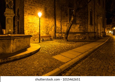 City of Quedlinburg at night