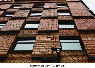 City Red Brick Office Building