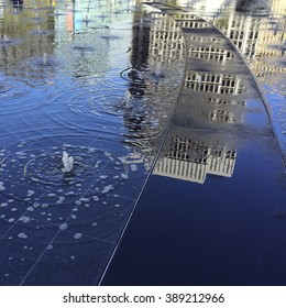 City reflection