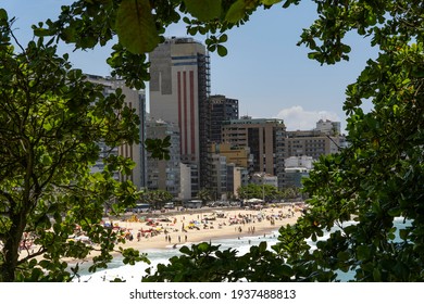 City of Rio de Janeiro, Leblon beaches. Brazil.