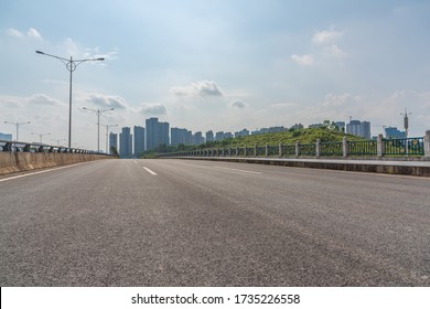 City Road Low Angle Horizon Landscape