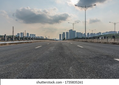 City Road Low Angle Horizon Landscape