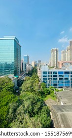 City Scape Shot In India Mumbai Andheri West In Sunny Weather.