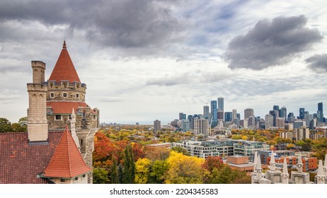 City Scape View Of Toronto 