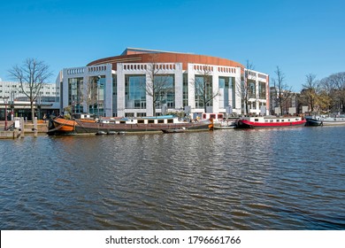 City Scenic From Amsterdam With The Stopera In The Netherlands