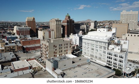 City Skyline Of El Paso, TX 