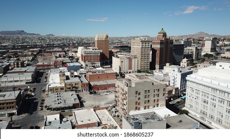 City Skyline Of El Paso, TX 