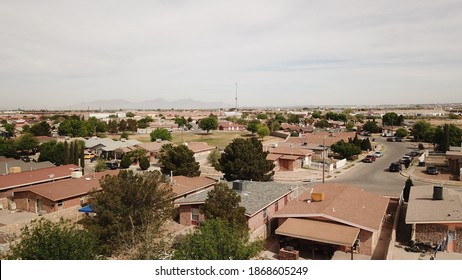 City Skyline Of El Paso, TX 