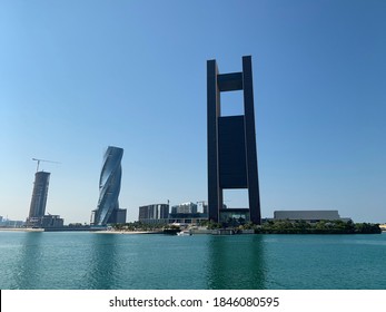 City Skyline In Manama Bahrain