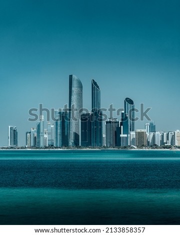 City Skyline in the UAE.