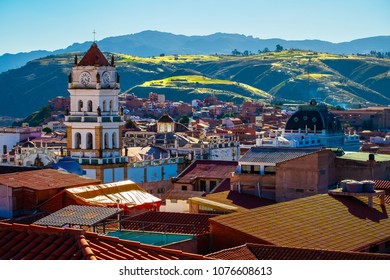 City of Sucre at sunny day. Bolivia