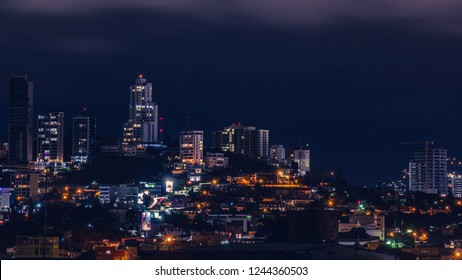 City Of Tegucigalpa At Night