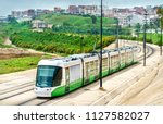 City tram in Constantine - Algeria, North Africa