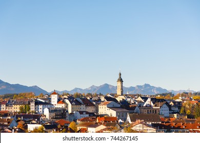 City Traunstein In The Morning