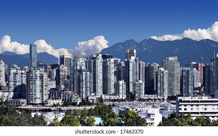 City Of Vancouver, Home Of The 2010 Winter Olympics.