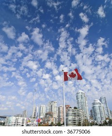 City Of Vancouver, Home Of The 2010 Winter Olympics.