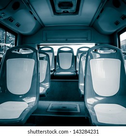 City Vehicle Bus Empty Seat