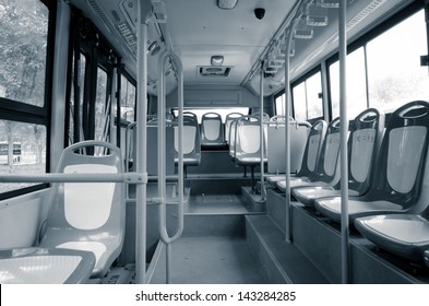 City Vehicle Bus Empty Seat