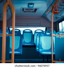 City Vehicle Bus Empty Seat