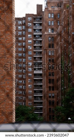 Similar – Image, Stock Photo portrait of an urban landscape.