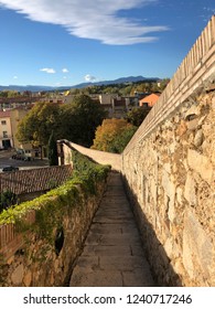 City Wall In Girona, Spain