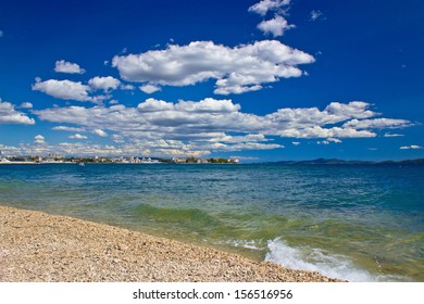 City Of Zadar Beach View, Dalmatia, Ctoatia