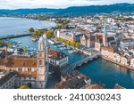 The city of Zurich, Switzerland, is a beautiful and vibrant city located on the shores of Lake Zurich. The city is home to a variety of historical and cultural attractions.